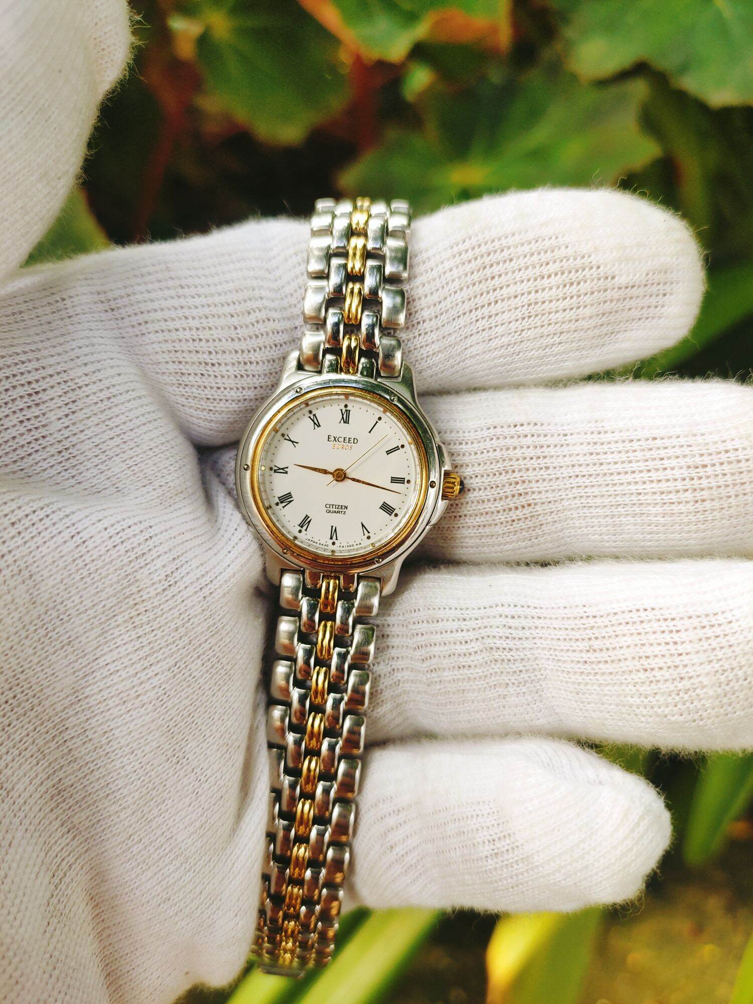 Đồng hồ Citizen exceed nữ, dây khóa lắc đờ mi đẹp, size 24mm, độ mới cao thumbnail