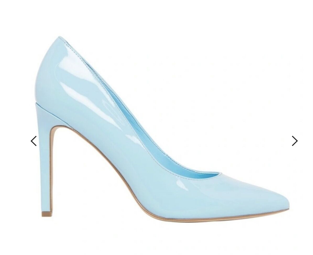 Giày cao gót Nine West Thiết kế dễ thương Tone màu xanh dương ngọt ngào