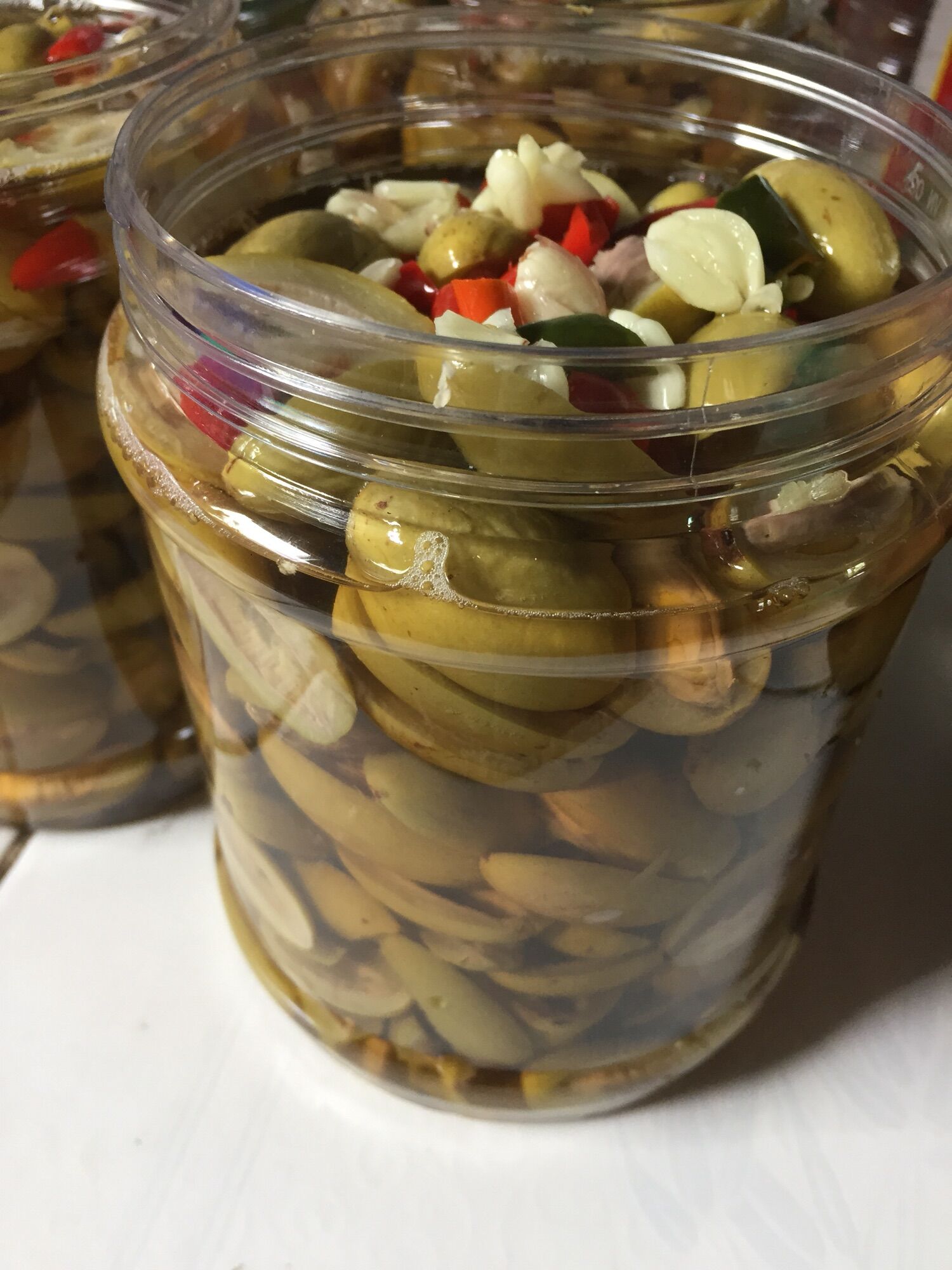 Hộp 1kg trám ngâm mắm ớt