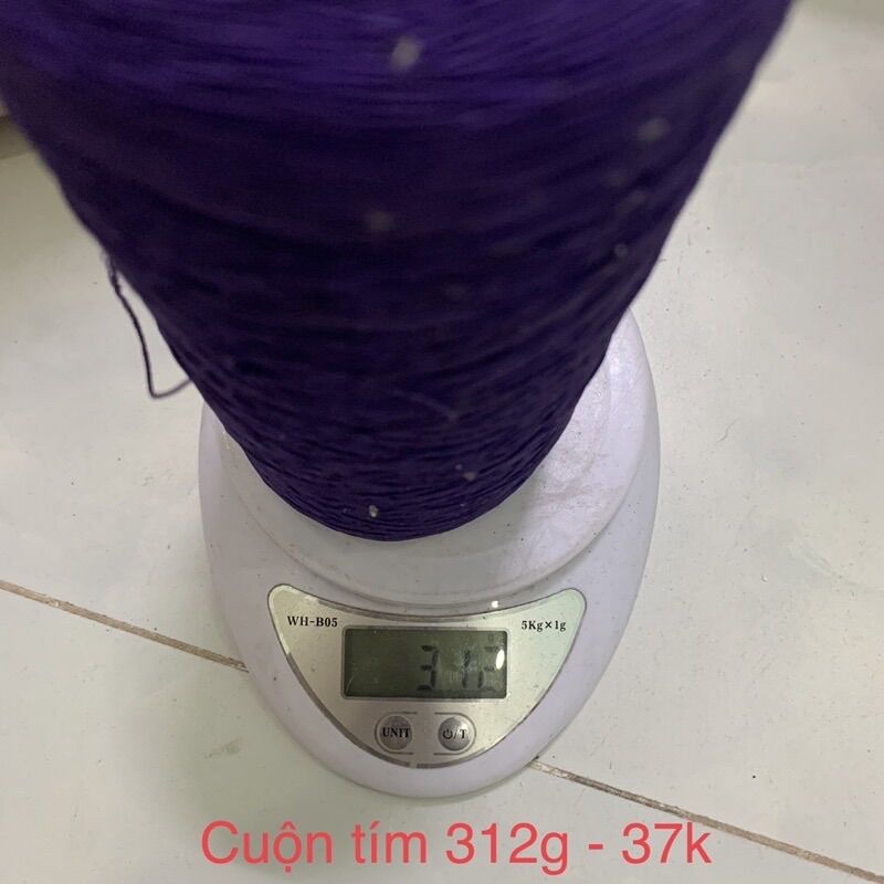 Thun Chỉ Cuộn Lớn Dở Dang Hàng Công Ty 4 Màu