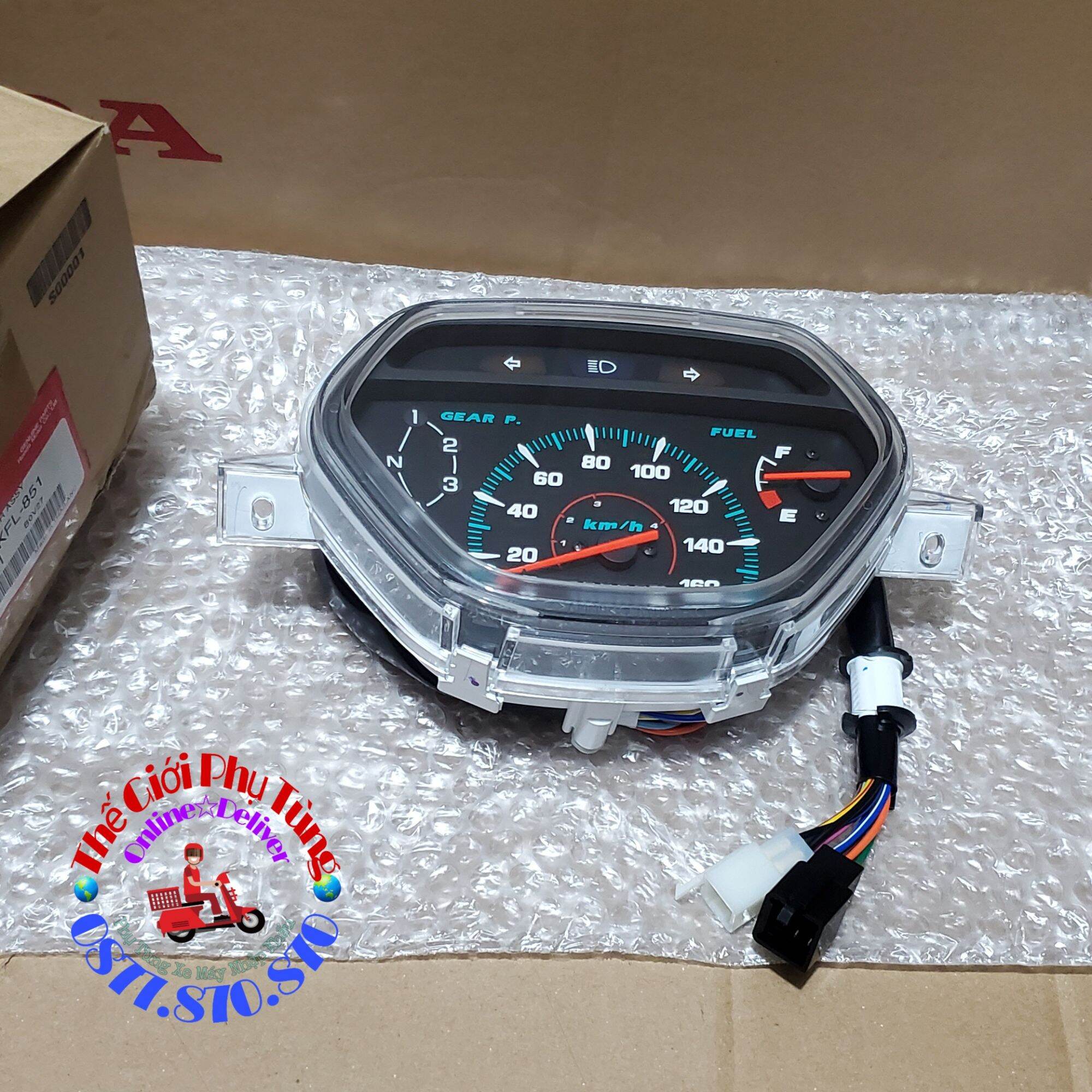 Đồng hồ wave thái 99 zin mới - 37200-kfl-851