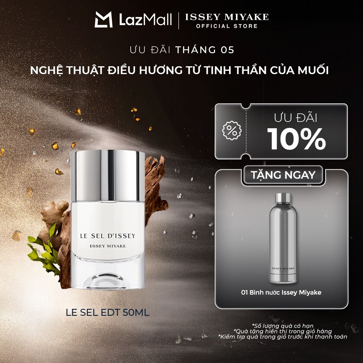 Nước Hoa nam Issey Miyake Le Sel d'Issey EDT 50ml