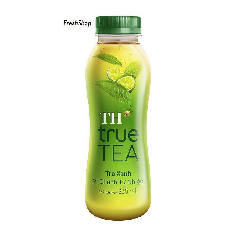 [HCM]Lốc trà xanh vị chanh / Trà Ô long TH true TEA chai 350 ml × 6 chai