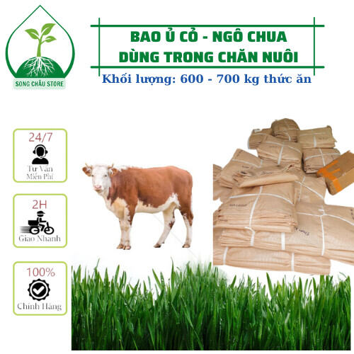[Loại To] sẽTúi ủ chua thức ăn chăn nuôi bà và gia súc