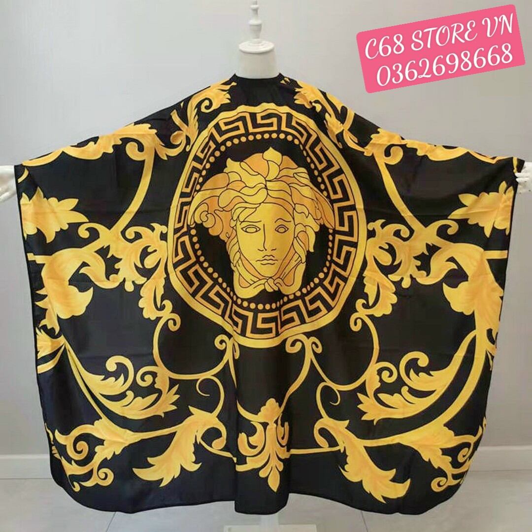 Khăn choàng tóc BARBER Versace Hoa Văn Cực Chất
