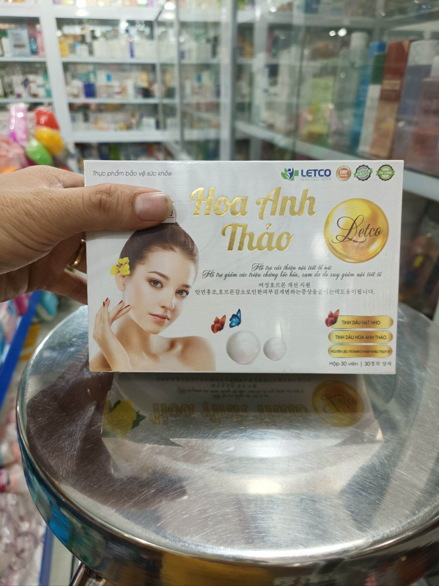 Hoa anh thảo cải thiện nội tiết tố