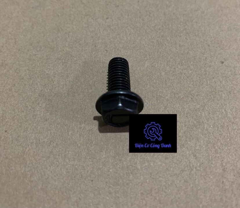(10 cái) Ốc ren ngược 6mm lắp máy cắt gạch, cưa gỗ cầm tay (lưỡi 110mm 185mm)