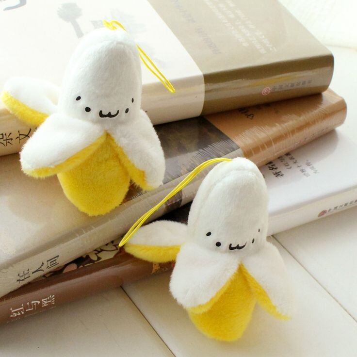Móc khóa quả chuối dễ thương 🍌🍌🍌