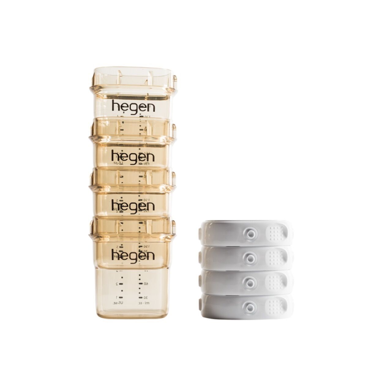 Bình trữ sữa Hegen 60ml/ 150ml/ 240ml (có tách lẻ)