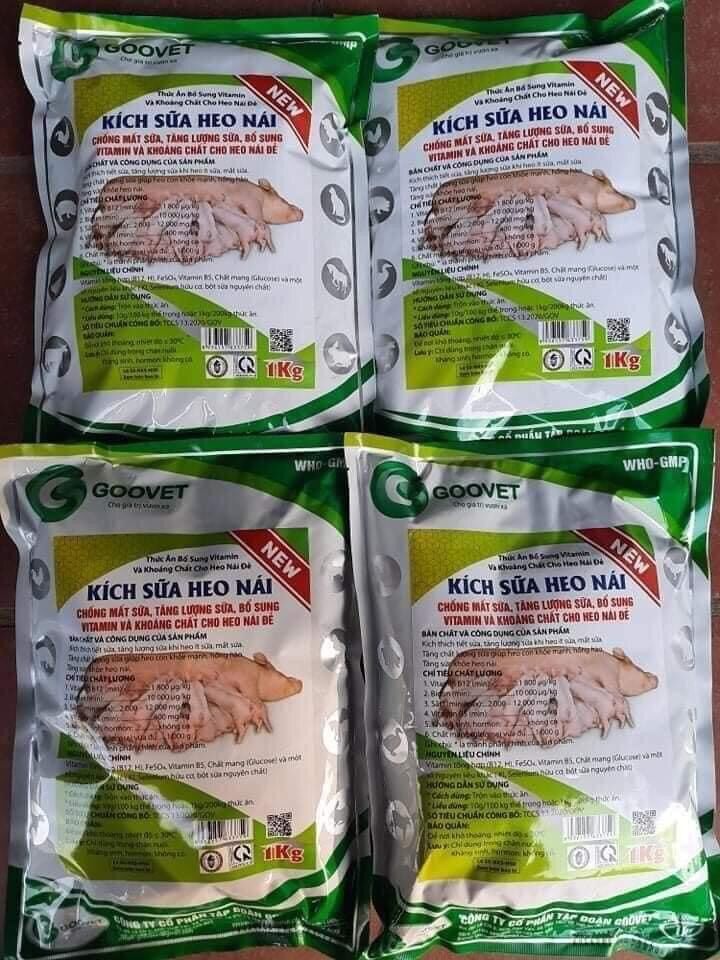 KÍCH SỮA HEO NÁI
