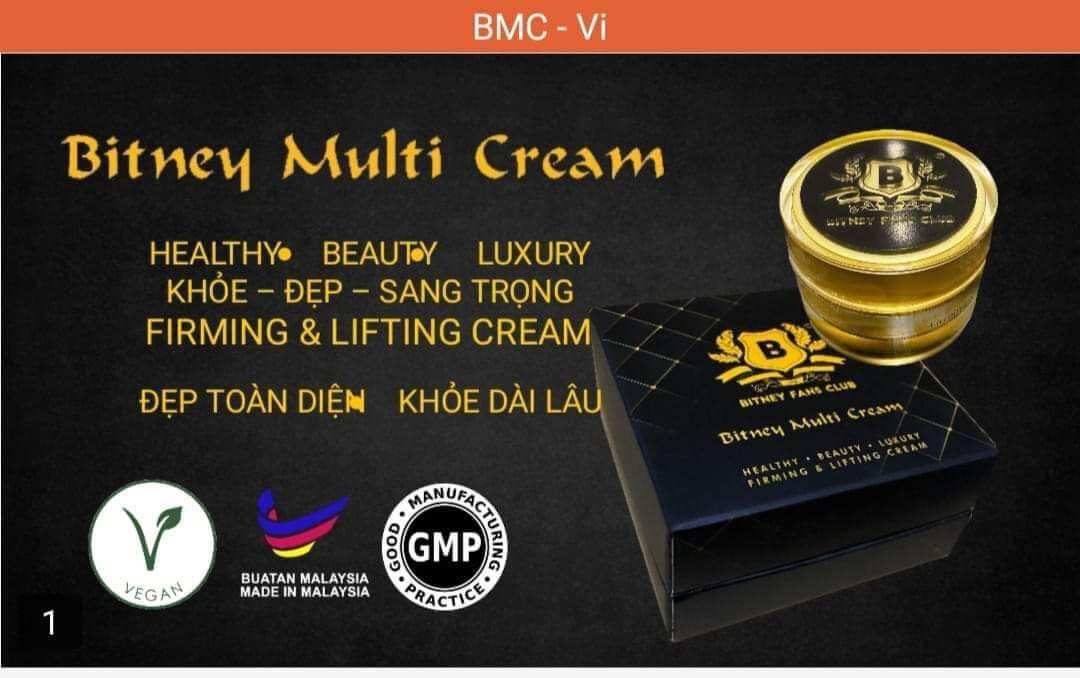 KEM BITNEY MULTI CREAM - Kem Đa Chức Năng.30gr