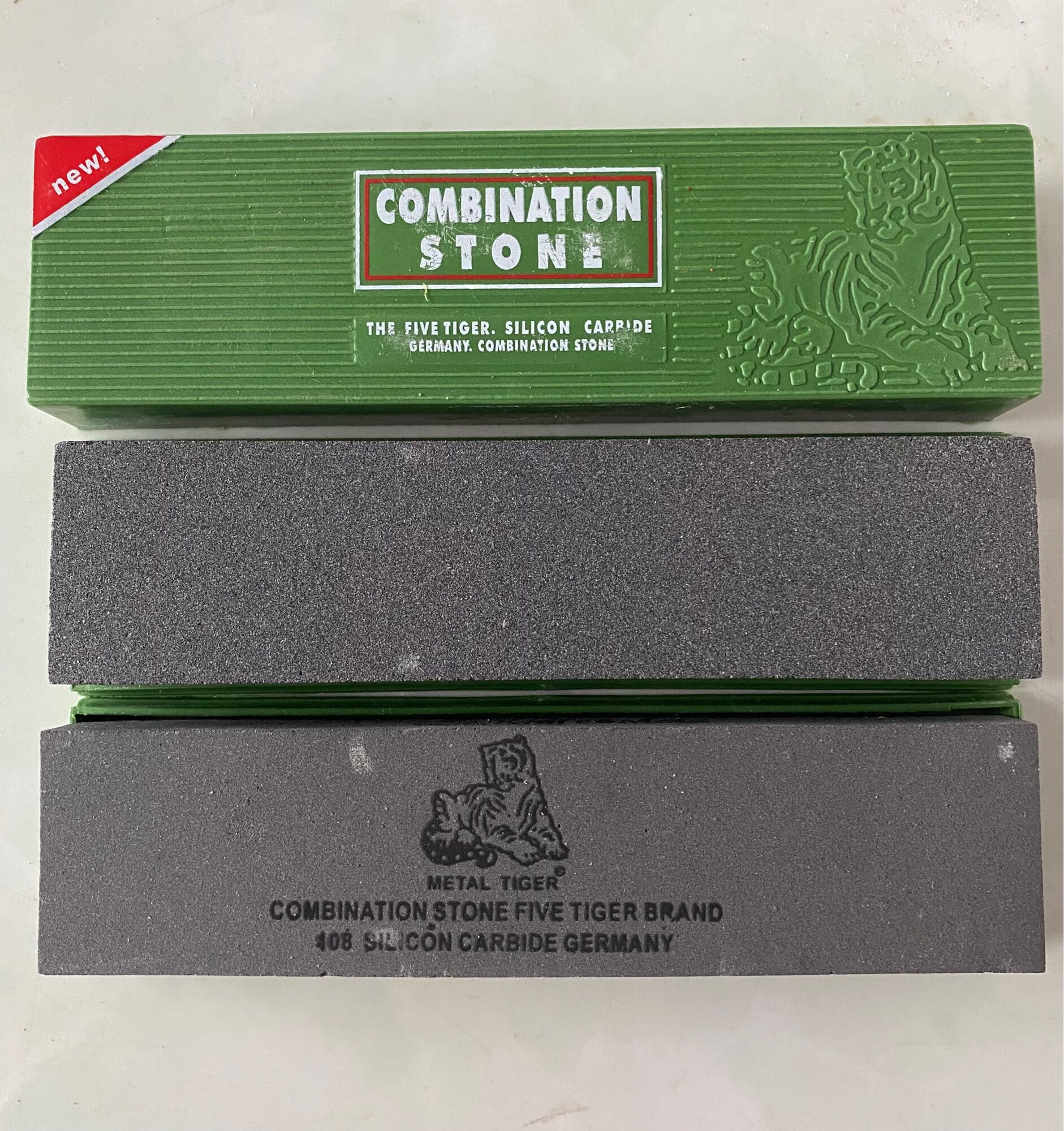 Đá mài dao kéo 2 mặt combination stone