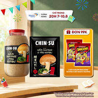 Combo 2 hạt nêm CHIN-SU Nấm Shiitake & Tảo Kombu (1 gói 400gr + 1 hũ 450g)