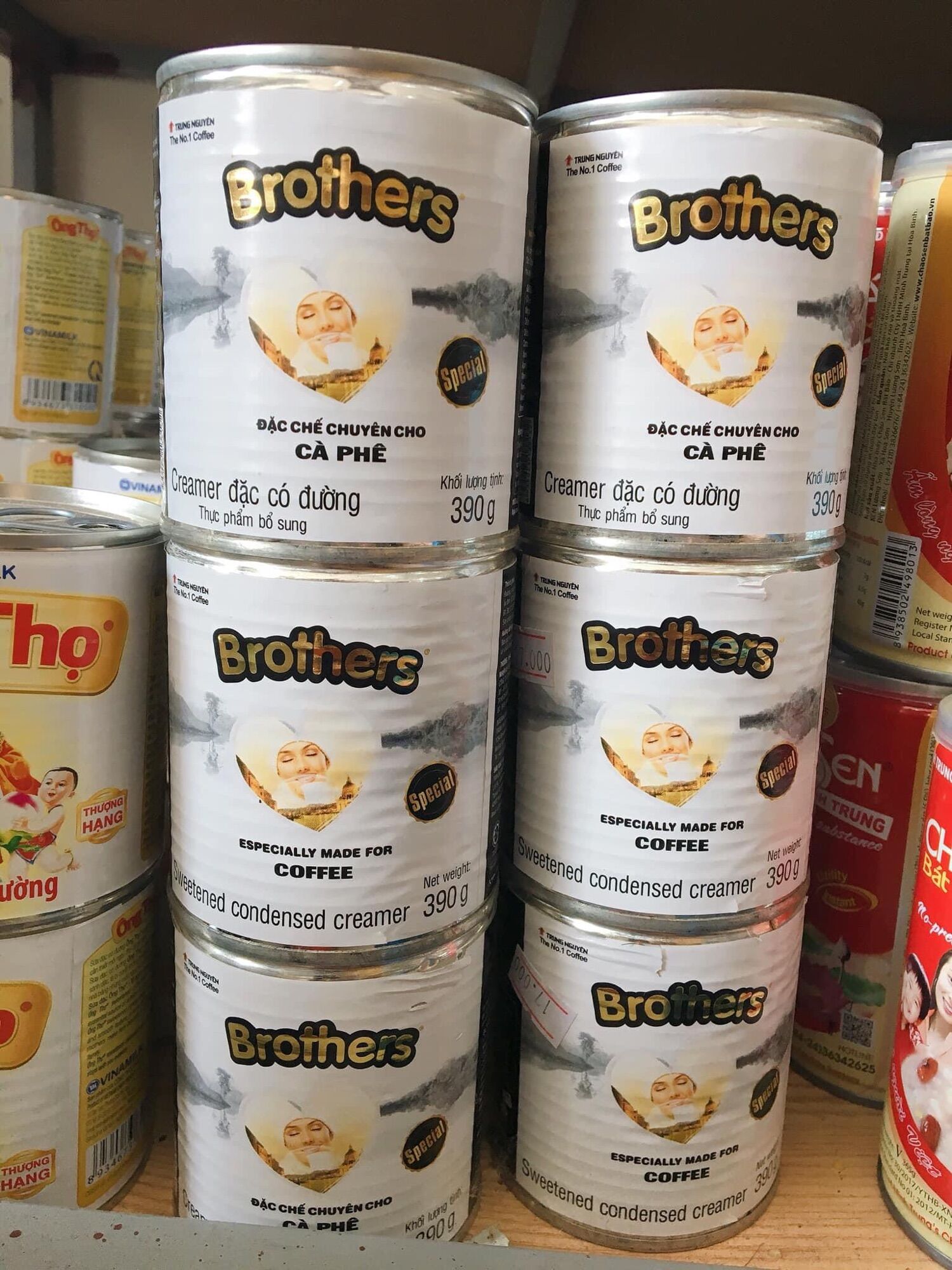 Sữa đặc Brother cà phê Trung Nguyên