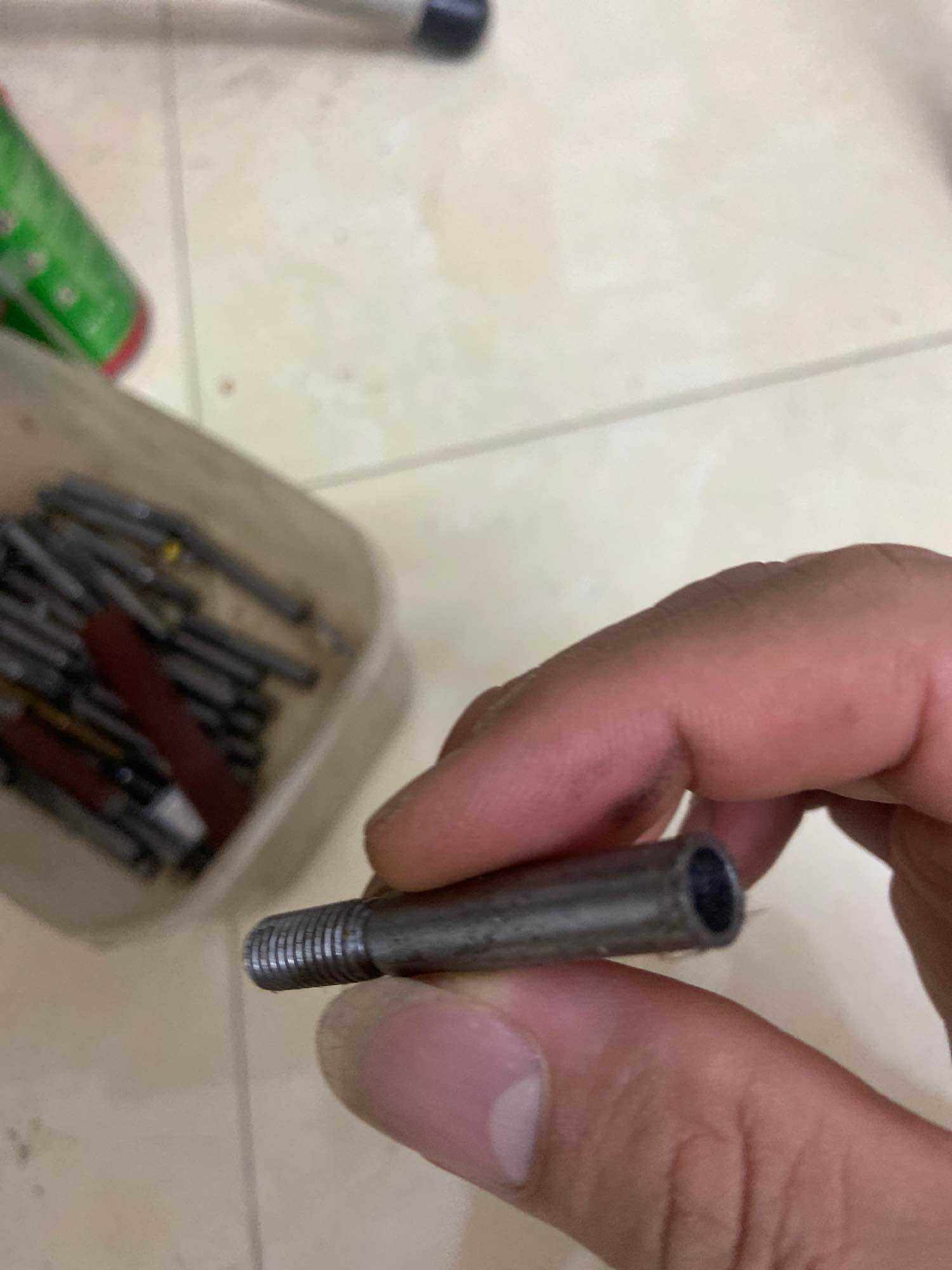 Trục quạt cho motor BLDC trục 8mm thu về 6mm