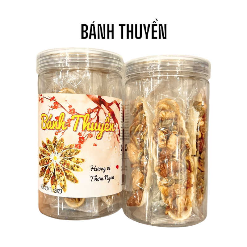 Bánh thuyền hạt dinh dưỡng thơm ngon 200g