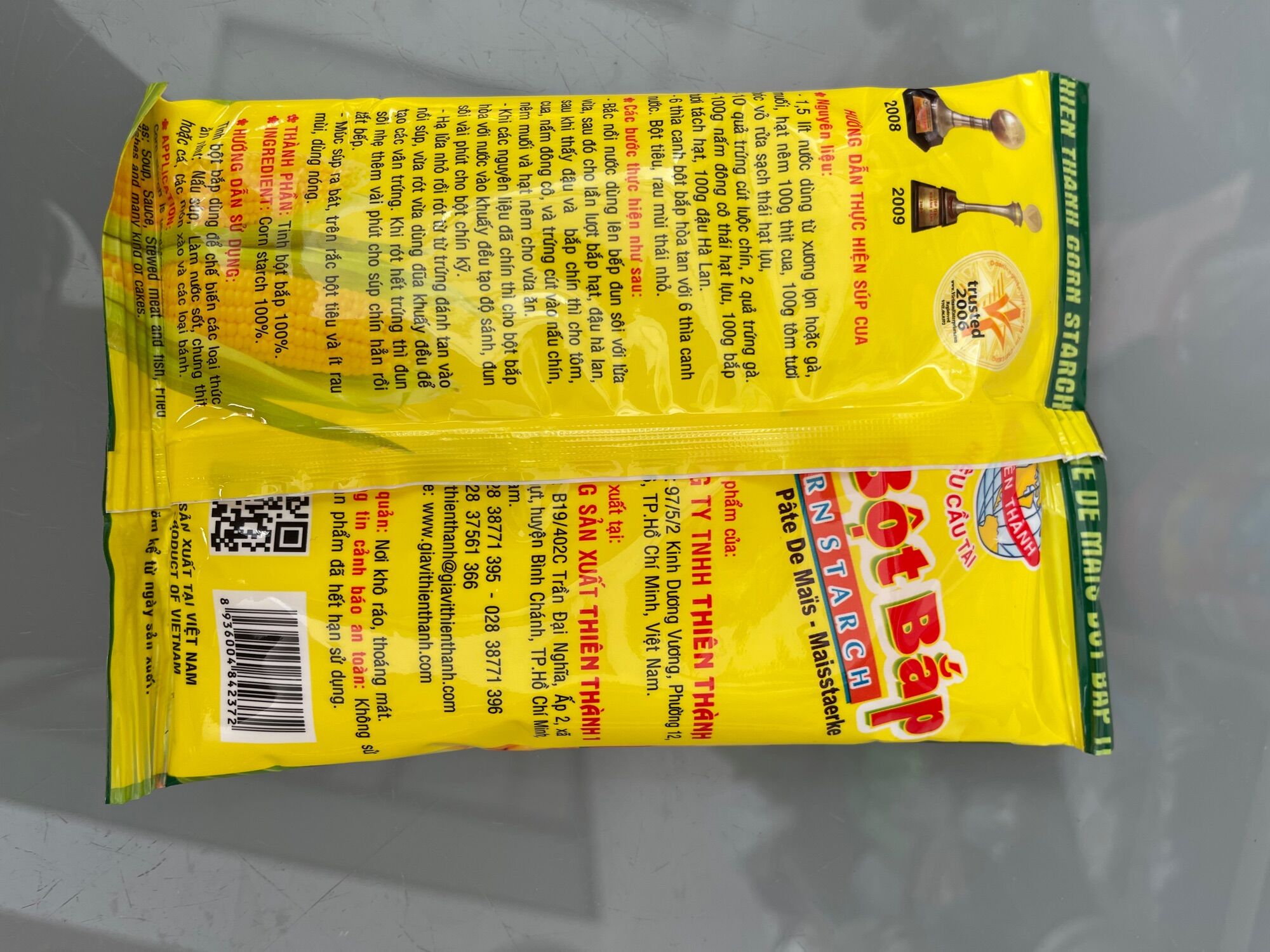 150gr tinh bột bắp