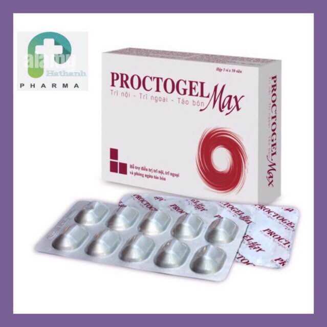 Viên uống hỗ trợ trĩ nội, trĩ ngoại, đi ngoài ra máu, sa búi trĩ .. và ngăn ngừa táo bón