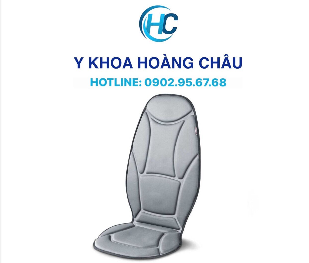 Đệm ghế massage ô tô Beurer MG155, ghế mát xa 5 động cơ rung, chất liệu ghế cao cấp
