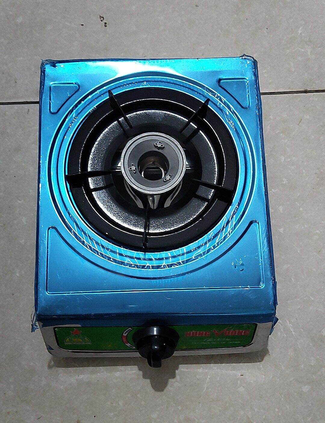 Bếp BIOGAS đơn inox Hùng Vương