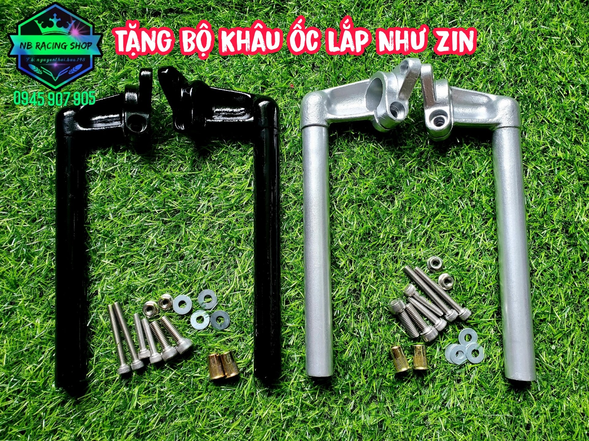 Ghi Đông Ya Speed Gắn Satria Raider Sonic Đã Sơn Mới và Tặng Ốc Gắn Như Zin.NB Racing Shop