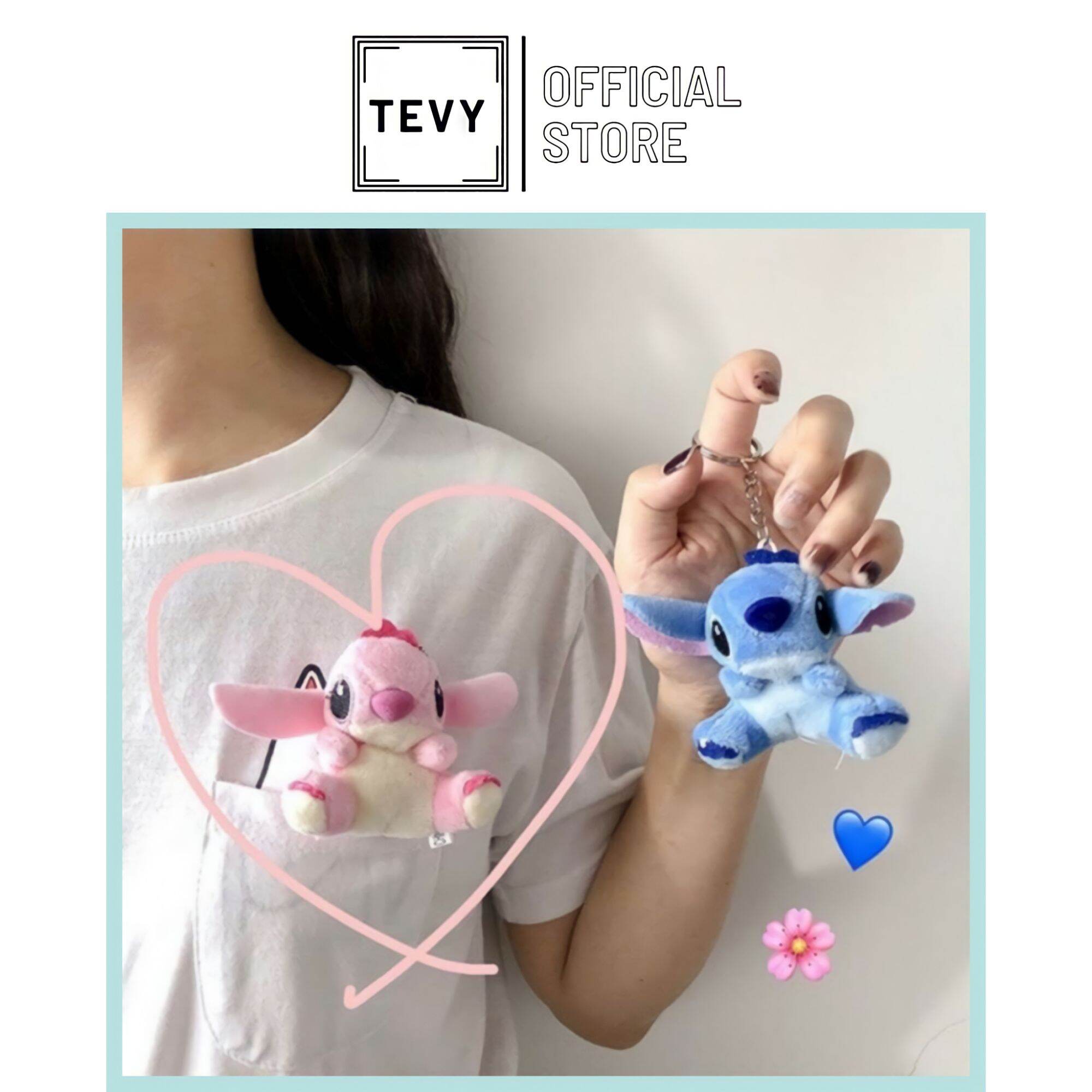 Móc khóa hoạt hình Stich siêu đáng yêu