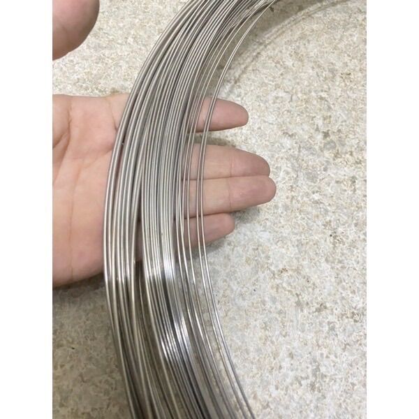 10 mét dây inox 304 sáng bóng phân loại 0.6li; 0,8 li; 1li; 1.5li; 2li; 2,5li; 3li và 4li