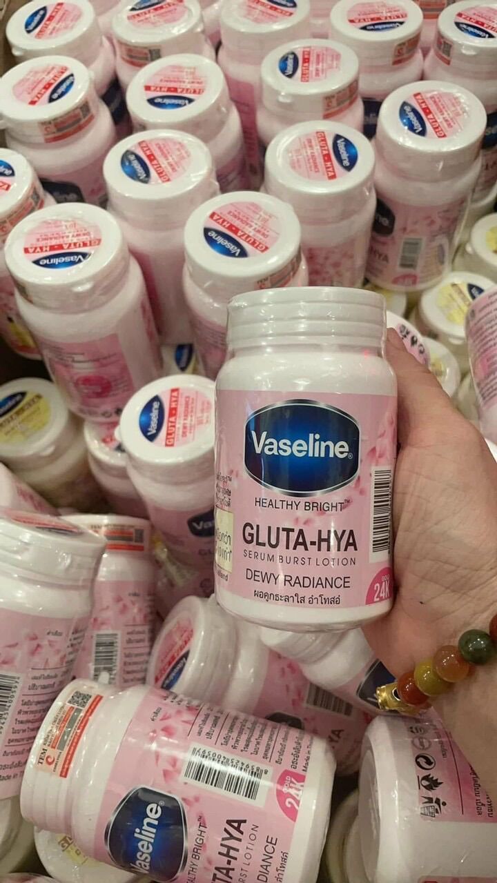 Kem kích trắng da Vaseline ngày và đêm