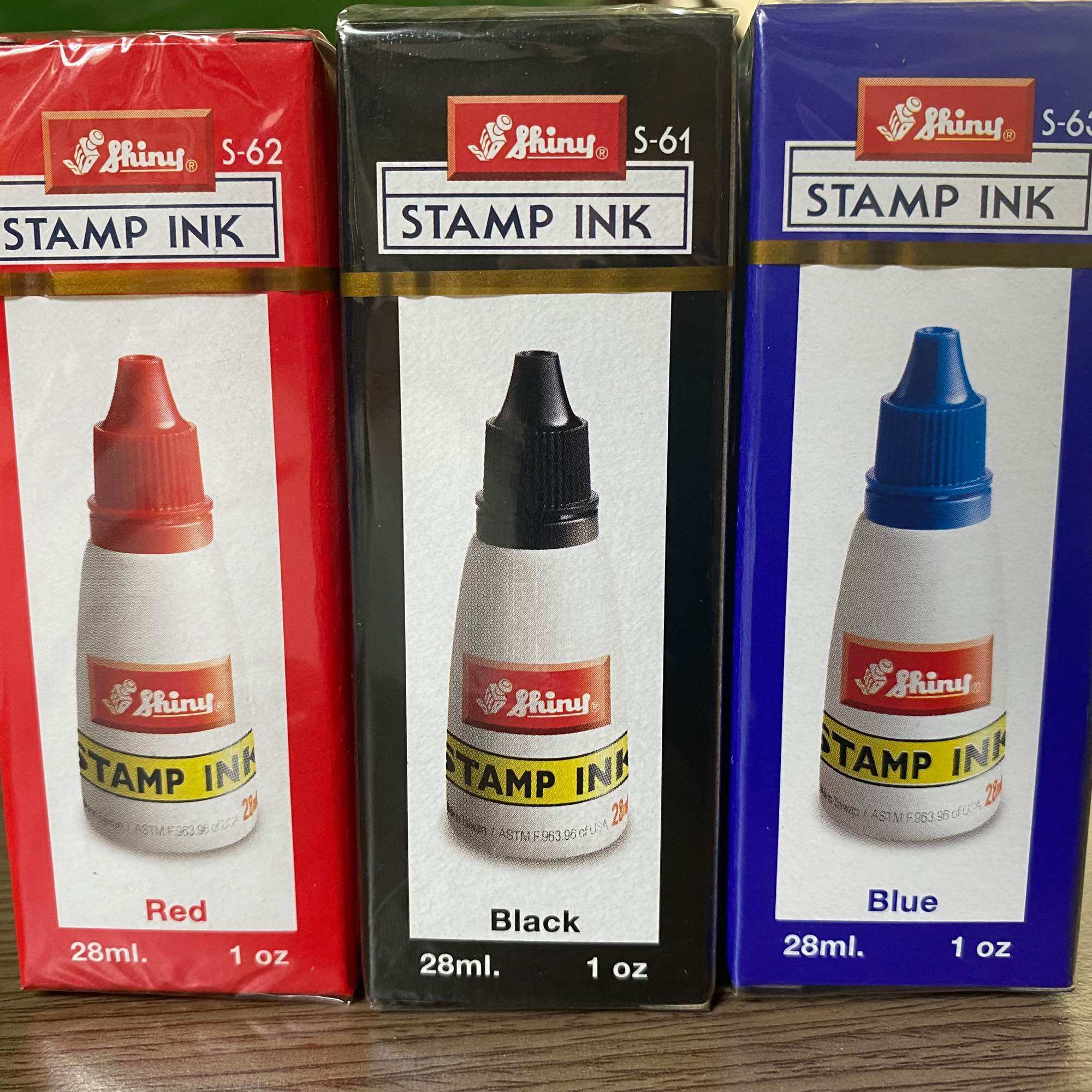 Mực đóng dấu shiny s61 - s62 - s63 28ml
