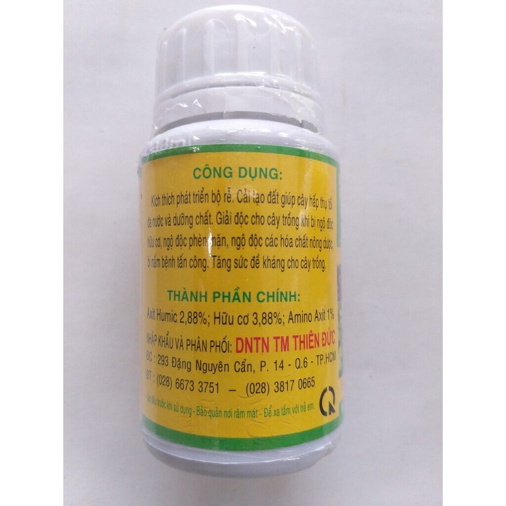Phân bón lá hữu cơ sinh học - Roots 2 - 100ml