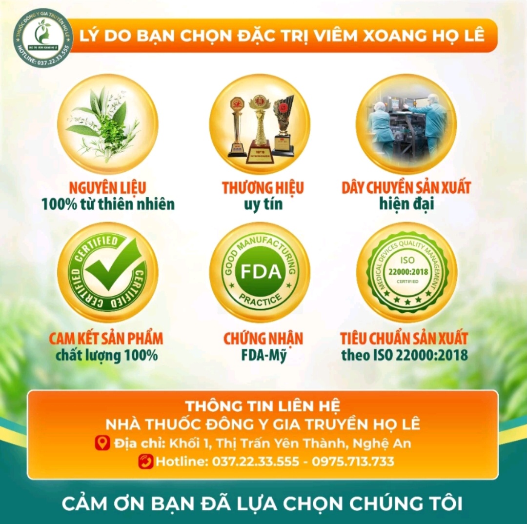 Thuốc Xoang Họ Lê DATE MỚI NHẤT