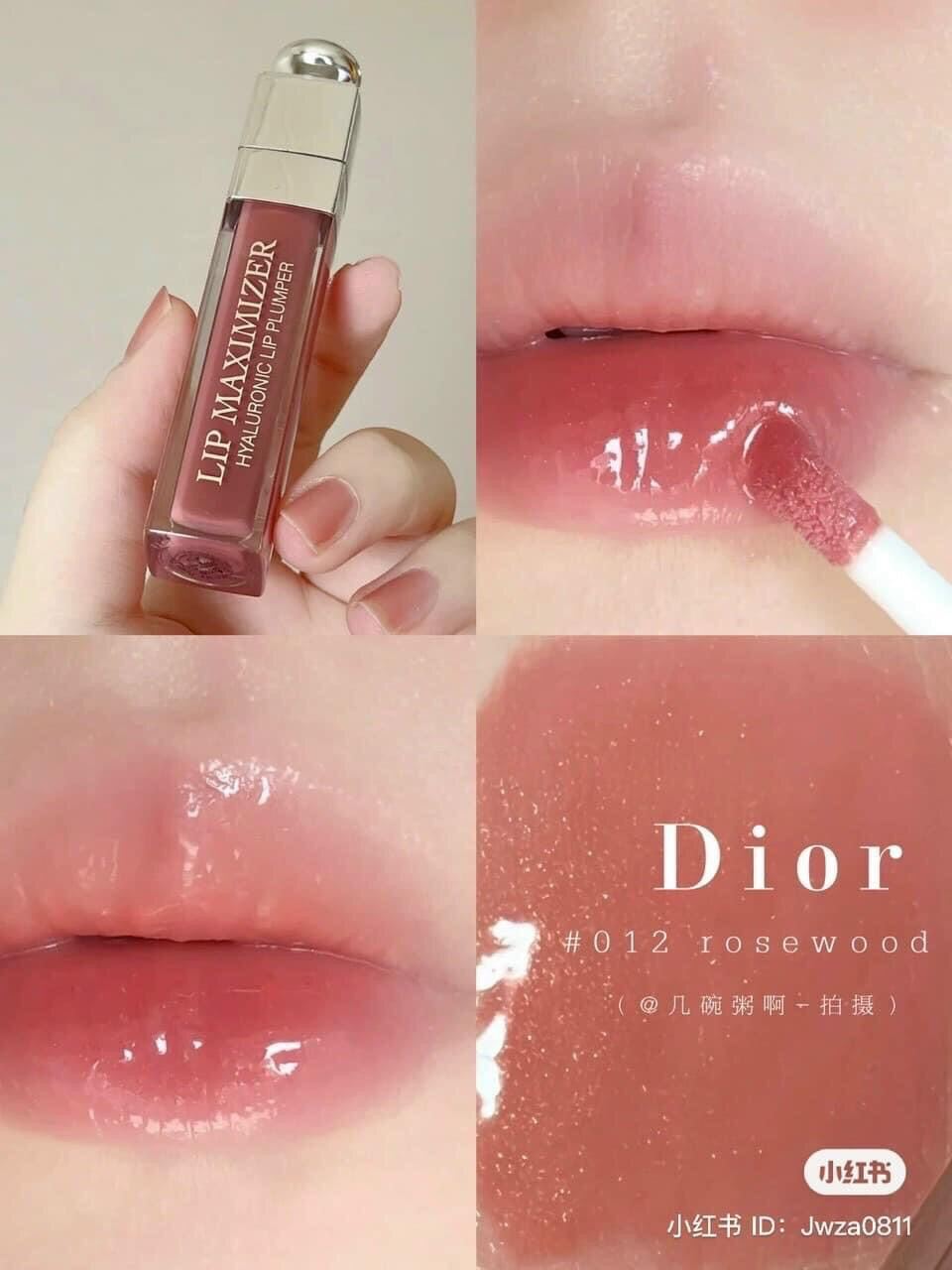 Dior Crème de Rose Smoothing Plumping Lip Balm SPF 10 Review  Swatches