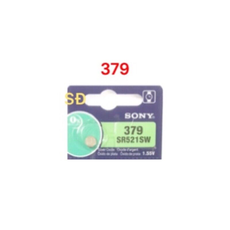 Pin sr521w - 379- 69-ag0- 1 viên pin
