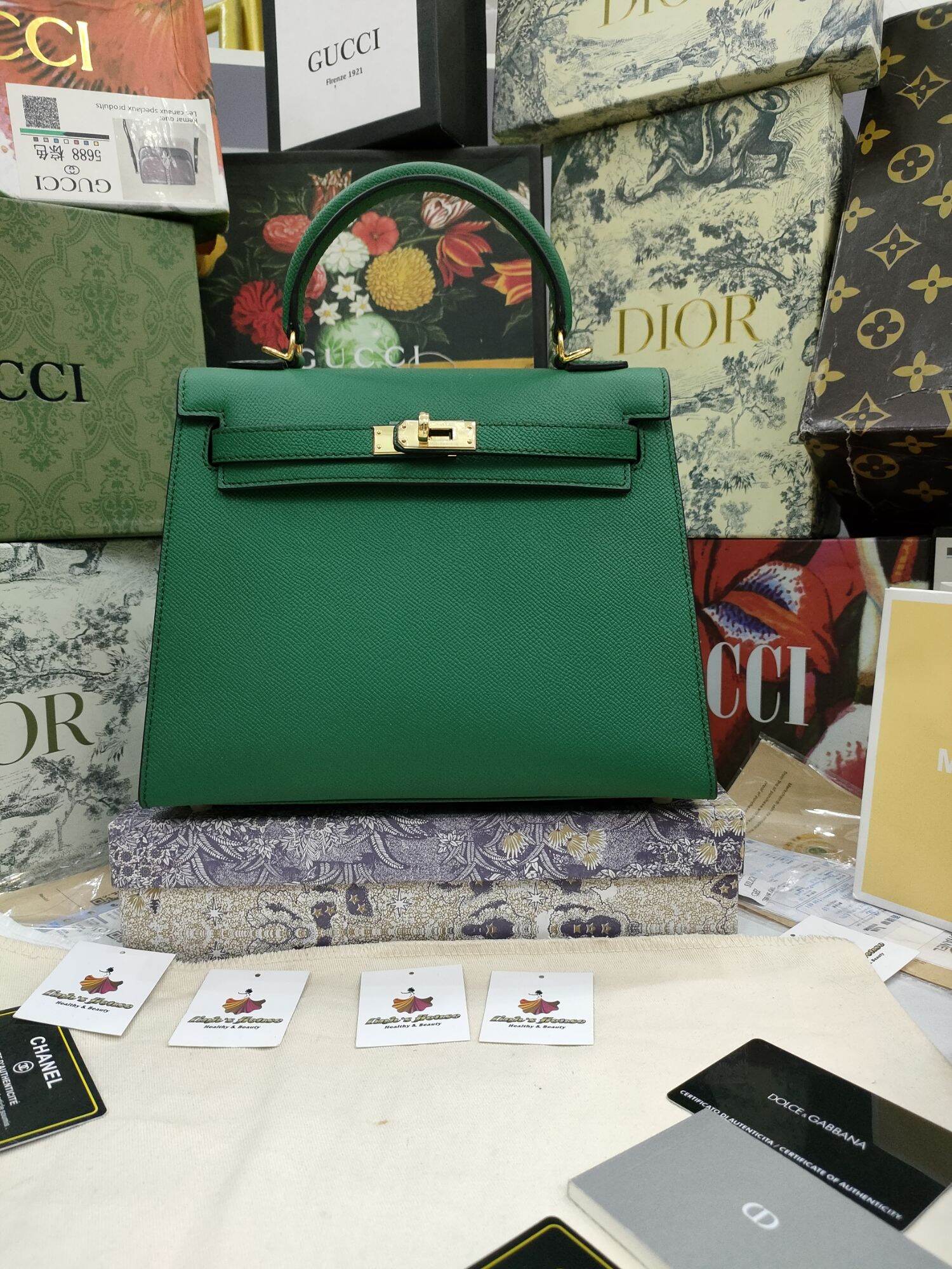 Túi HM kelly sz 25 nguyên bản vip