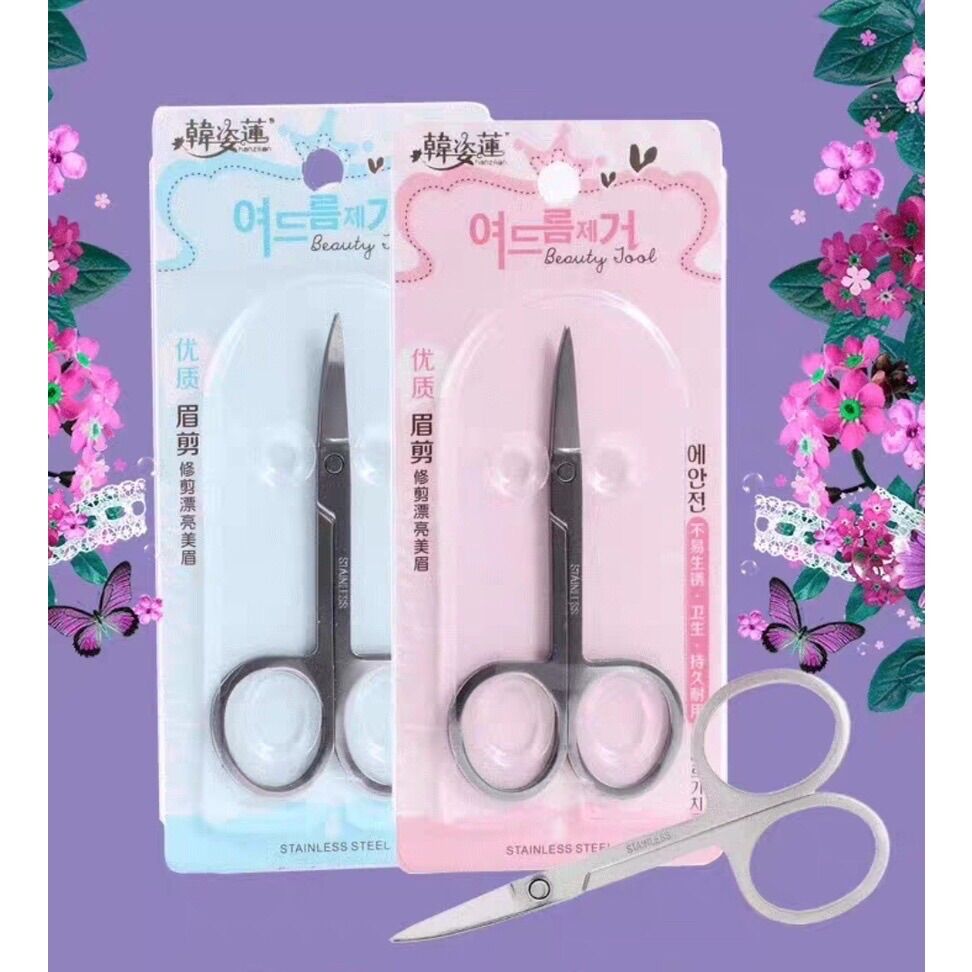Kéo cắt tỉa lông mi,lông mày,lông mũi