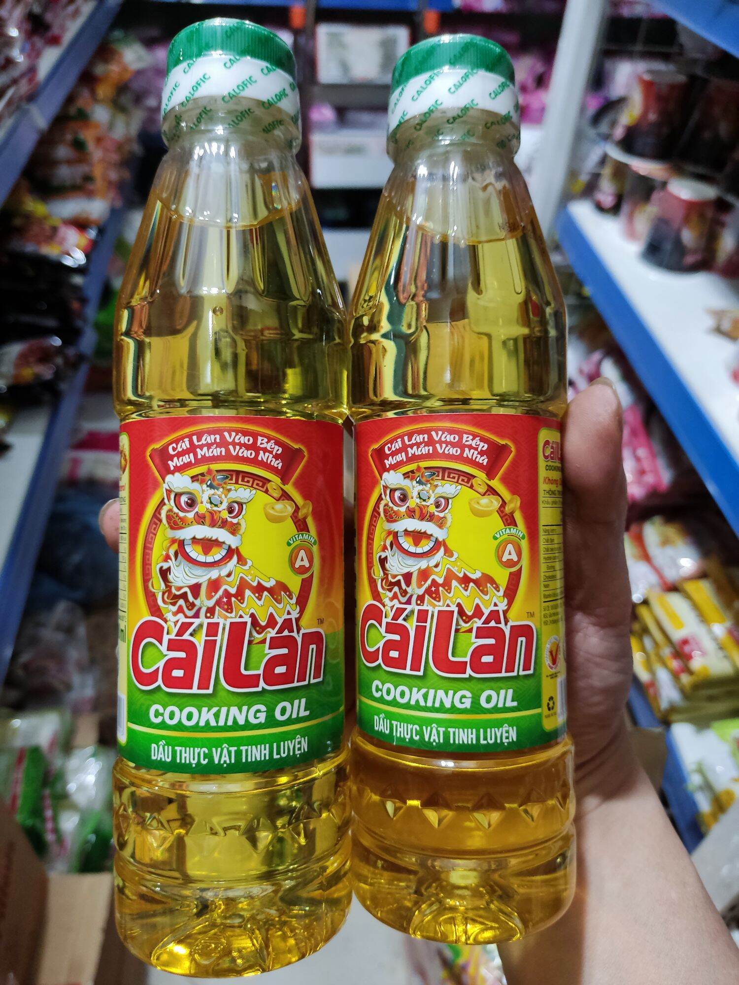 Dầu ăn cái lân chai 400ml