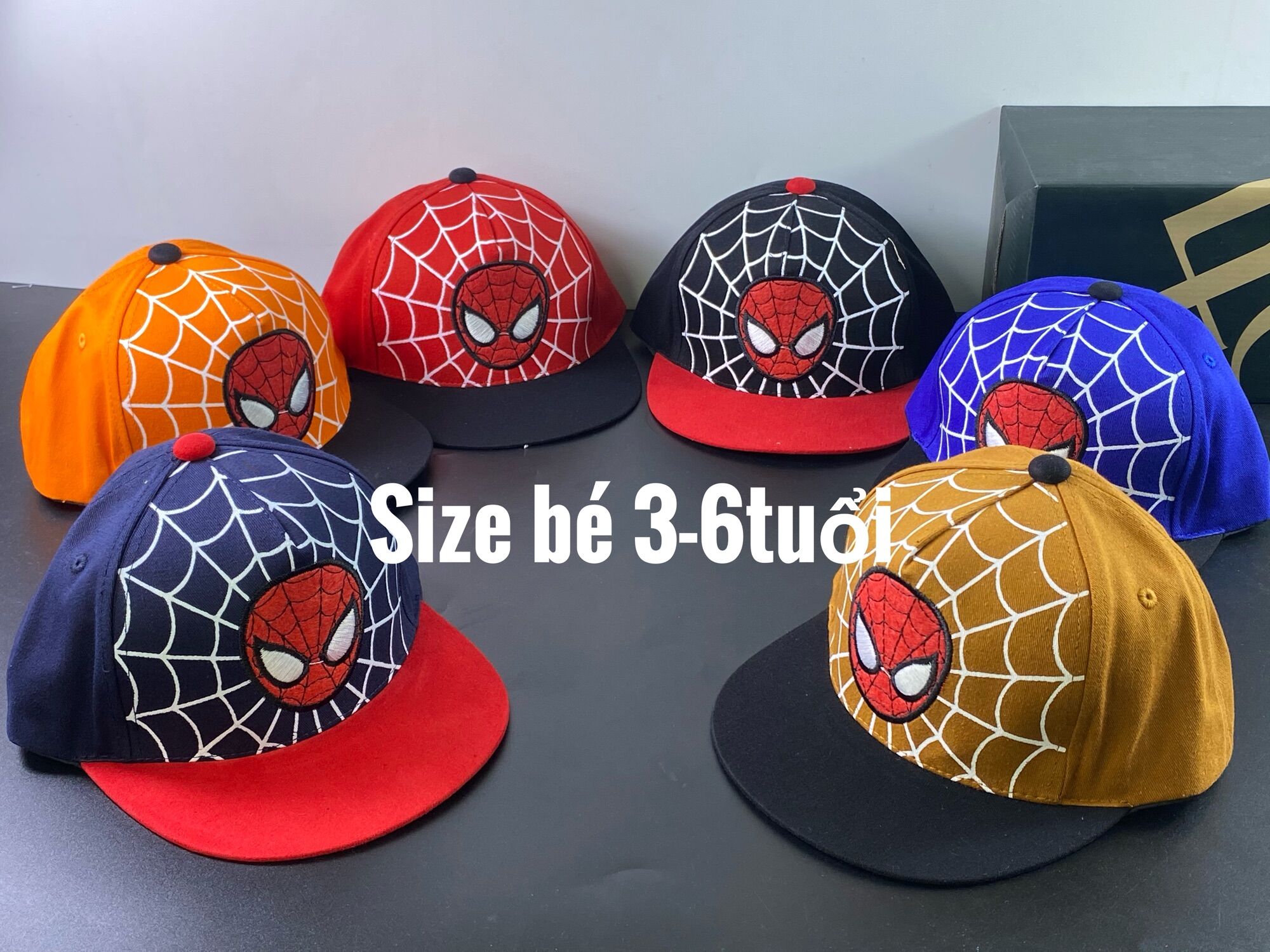Nón kết hiphop trẻ em 3tuổi - 6tuổi | mũ kết lưỡi trai SnapBack dành cho trẻ em
