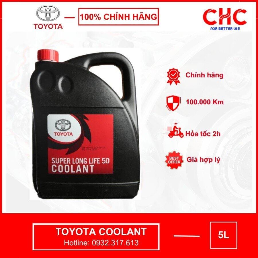 Nước mát Toyota Coolant Can 5L (Nước màu hồng)