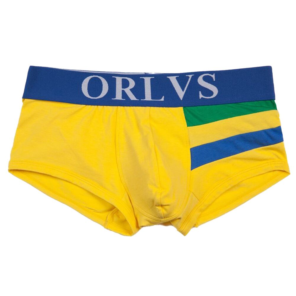 Quần lót nam boxer màu vàng size M L