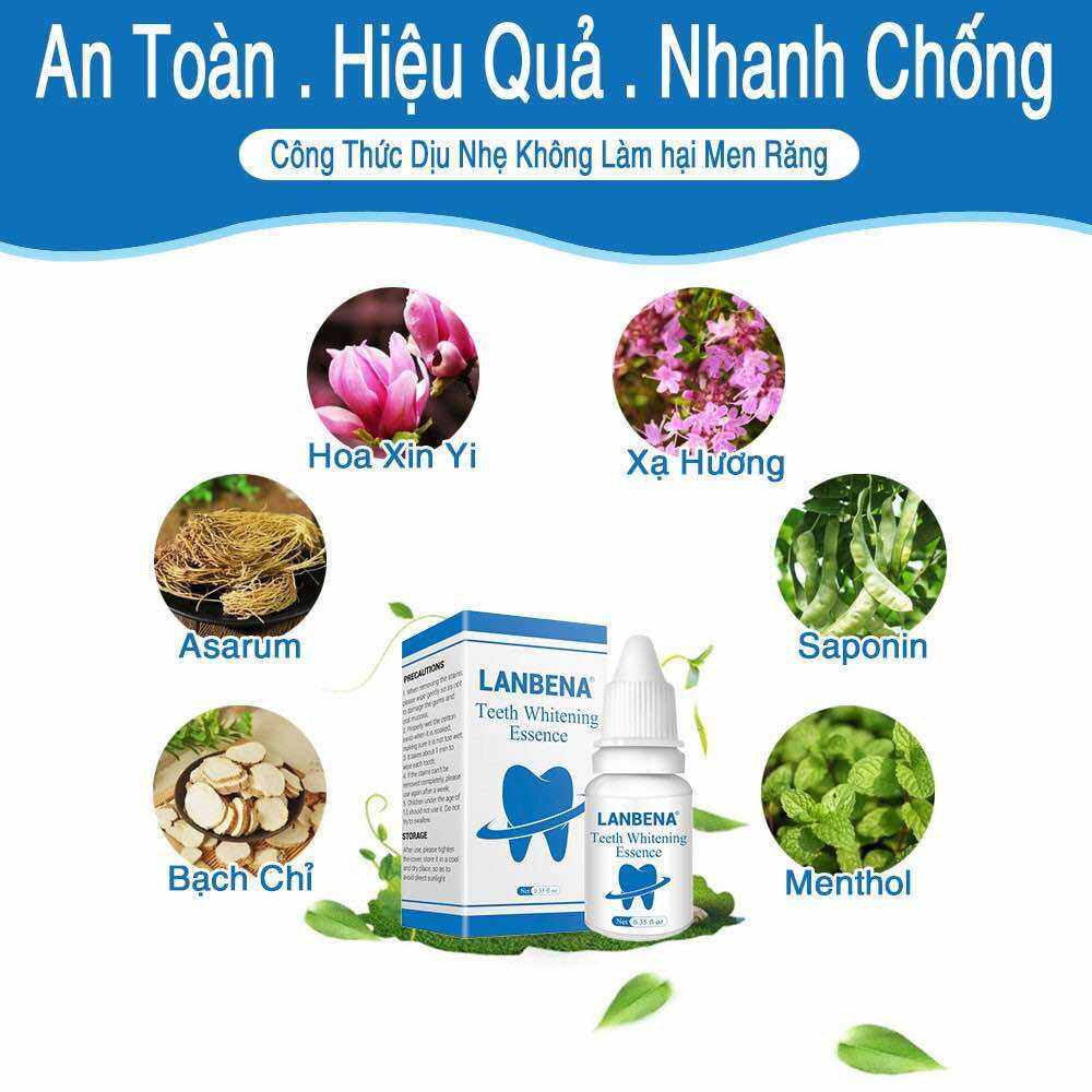 Tinh chất làm trắng răngdung dịch vệ sinh rănglàm trắng răng chuyên sâukem đánh trắng răng
