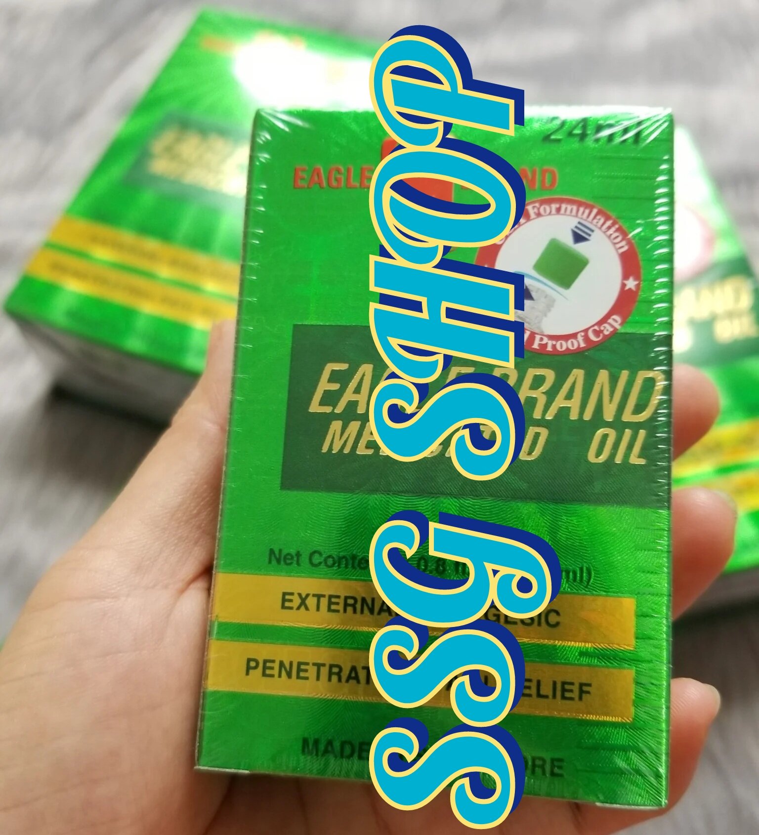 [HCM] DẦU GIÓ TRẮNG MỸ 2 NẮP 24ml MỸ [ HÀNG NỘI ĐỊA MỸ ]