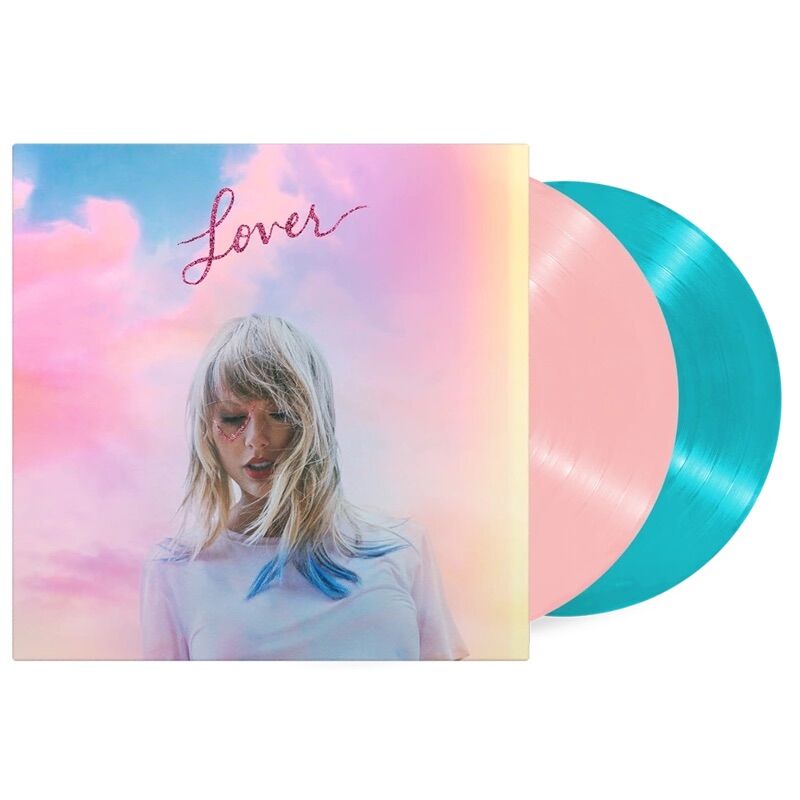 Đĩa than Taylor Swift - Lover (Limited 2 Color Vinyl, 2LP)