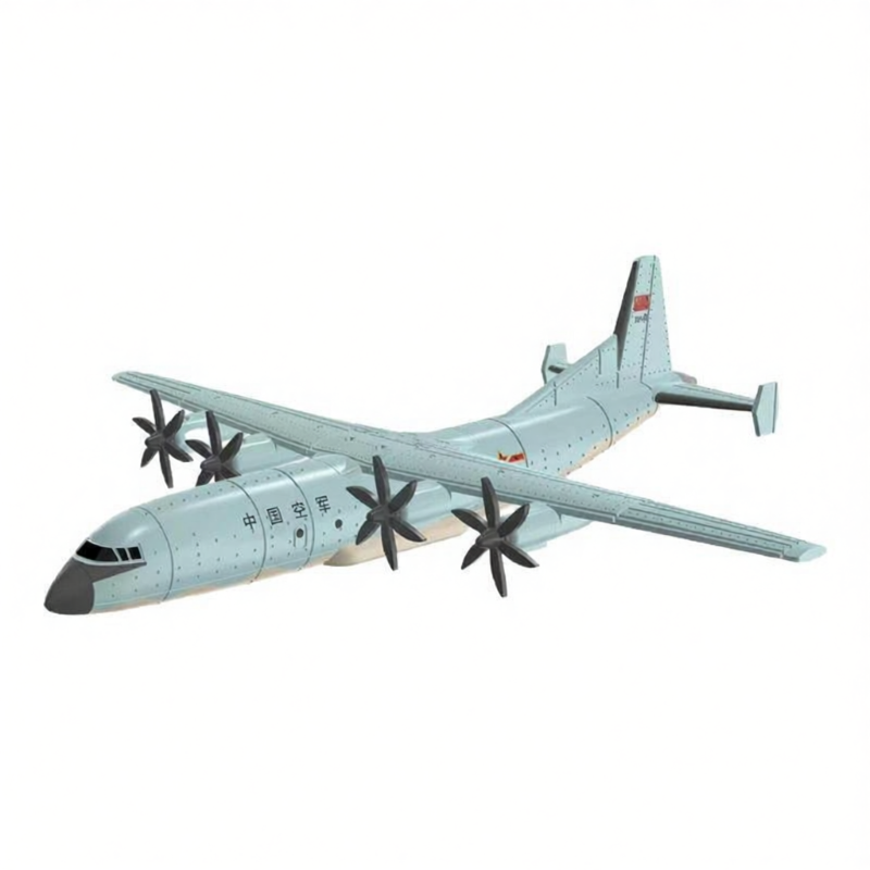 4D Master Assembly Model Máy Bay Cảnh Báo 500 Máy Bay Tuần Tra Cho Bé Trai Đồ Chơi Mô Hình Máy Bay Lắp Ráp 1/240 Trung Quốc Đại Lục
