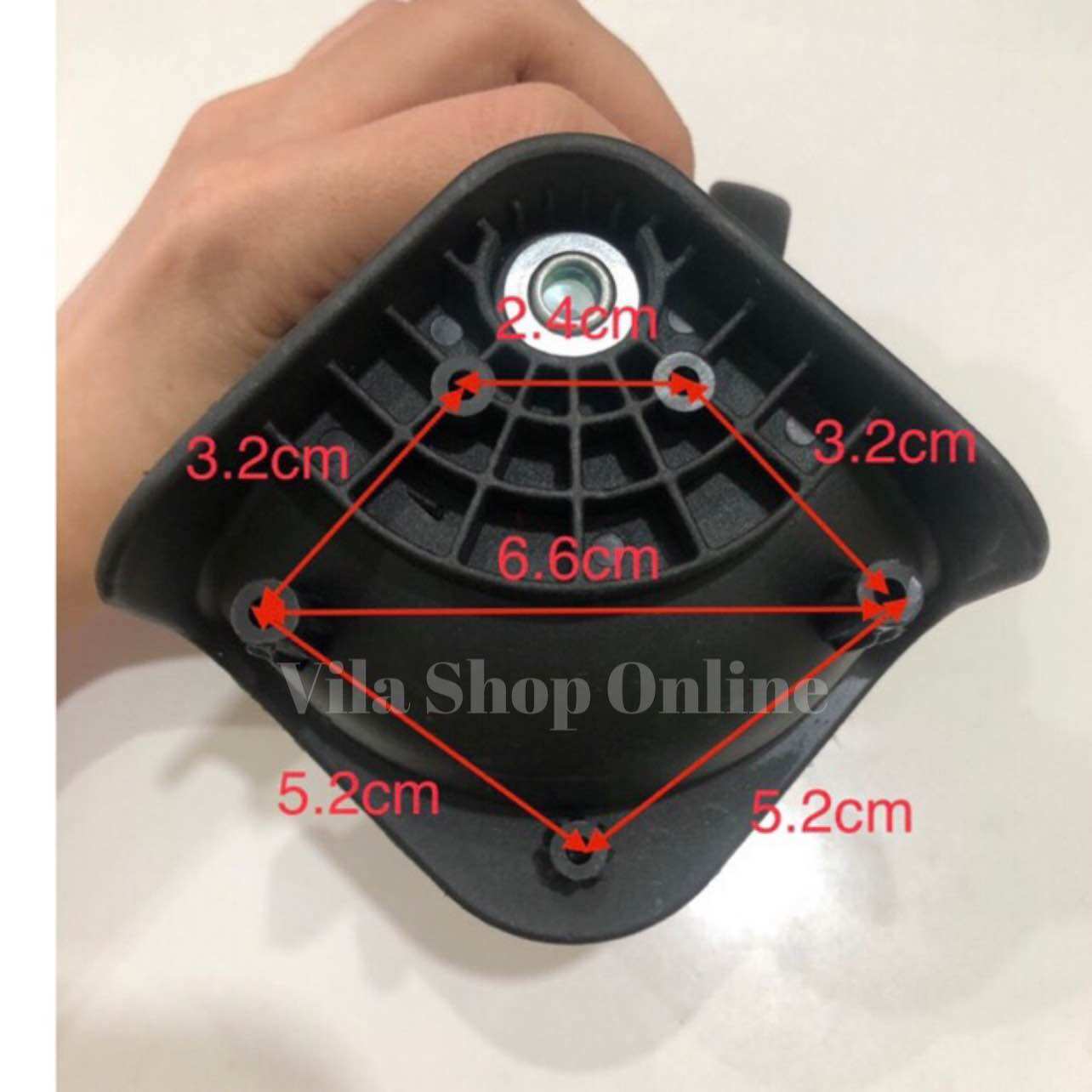 Bánh xe xoay thay thế cho vali