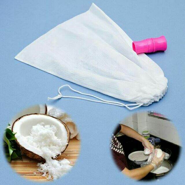 Túi lọc vắt nước cốt dừa