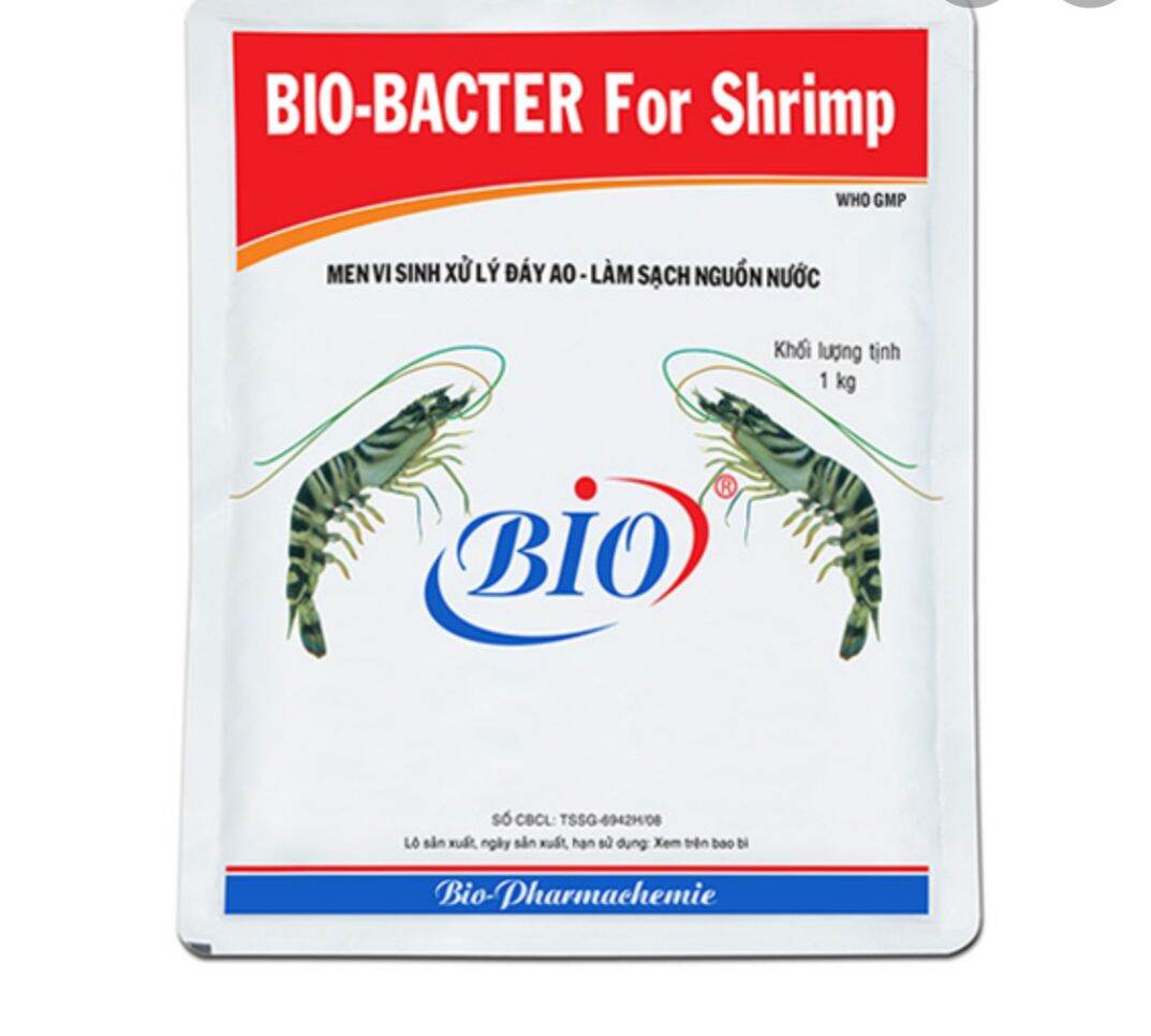 Bio Bacter for shrimp 1kg men vi sinh xử lý đáy ao