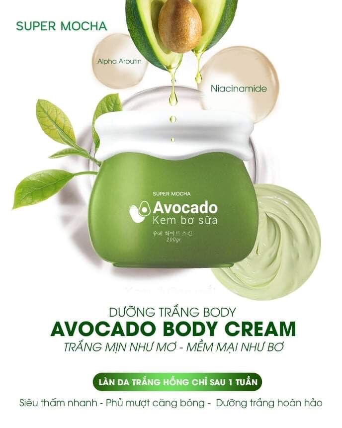 Body kem bơ sữa mocha