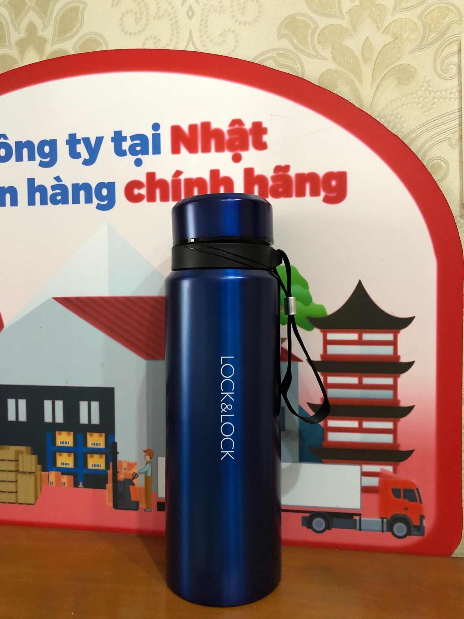 Bình giữ nhiệt lock&lock vacuum bottle lock&lock - lhc6180#japan store1##