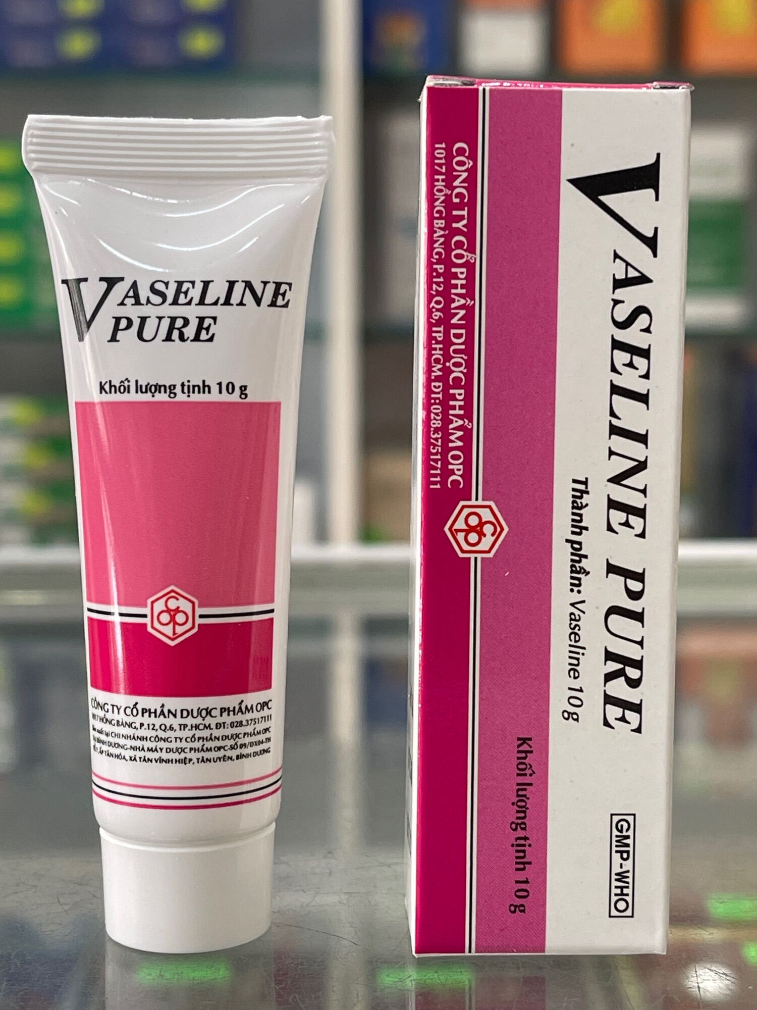 Vaseline Pure OPC 10gram/tube Đa năng