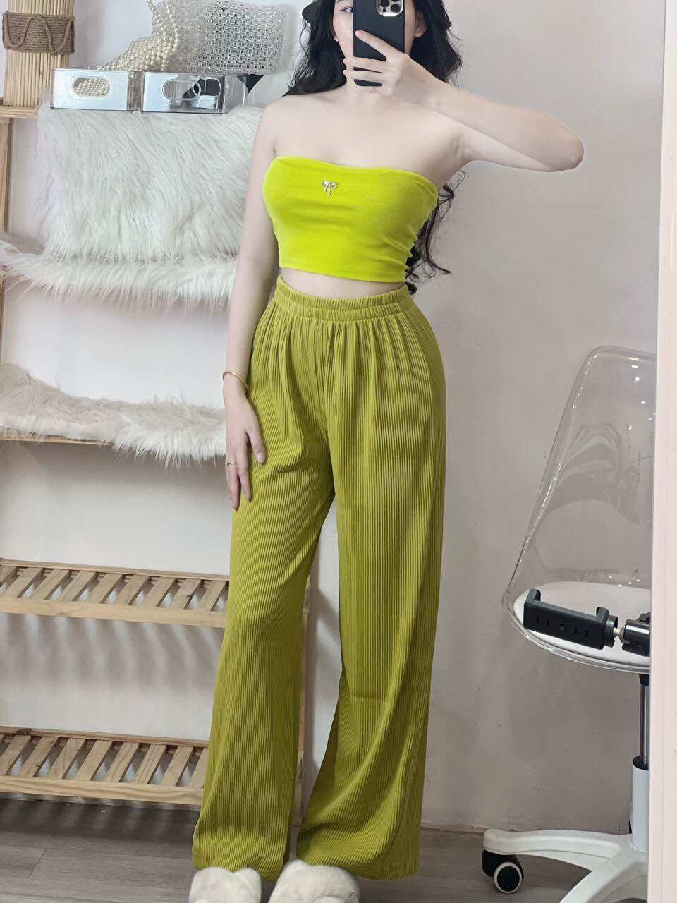 SÉT BỘ ÁO ỐNG  (ảnh thật)